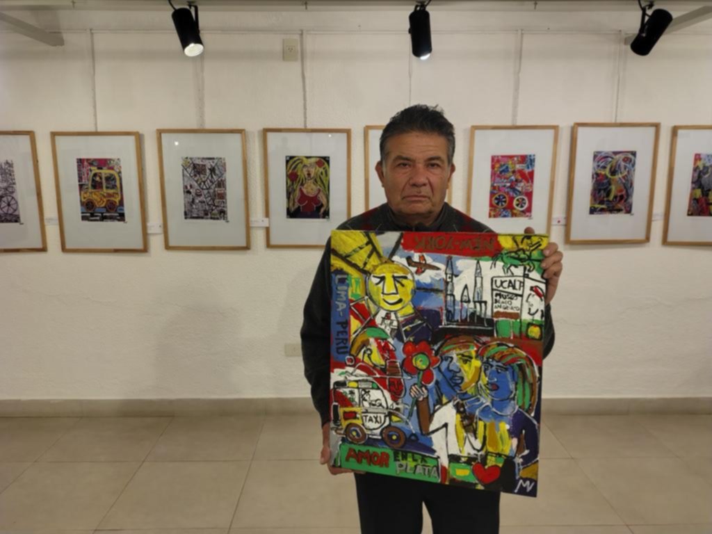 Miguel Ángel Velit: de Perú a La Plata con un pedacito de Lima en colores