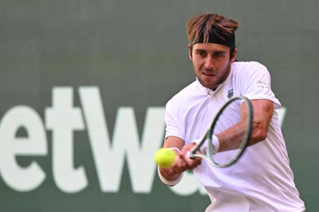 Etcheverry se despidió del torneo de Halle