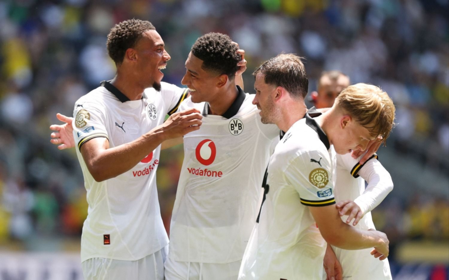 Mundial de Clubes: Borussia Dortmund venció 4-3 al Mamelodi Sundowns y quedó como líder del Grupo F