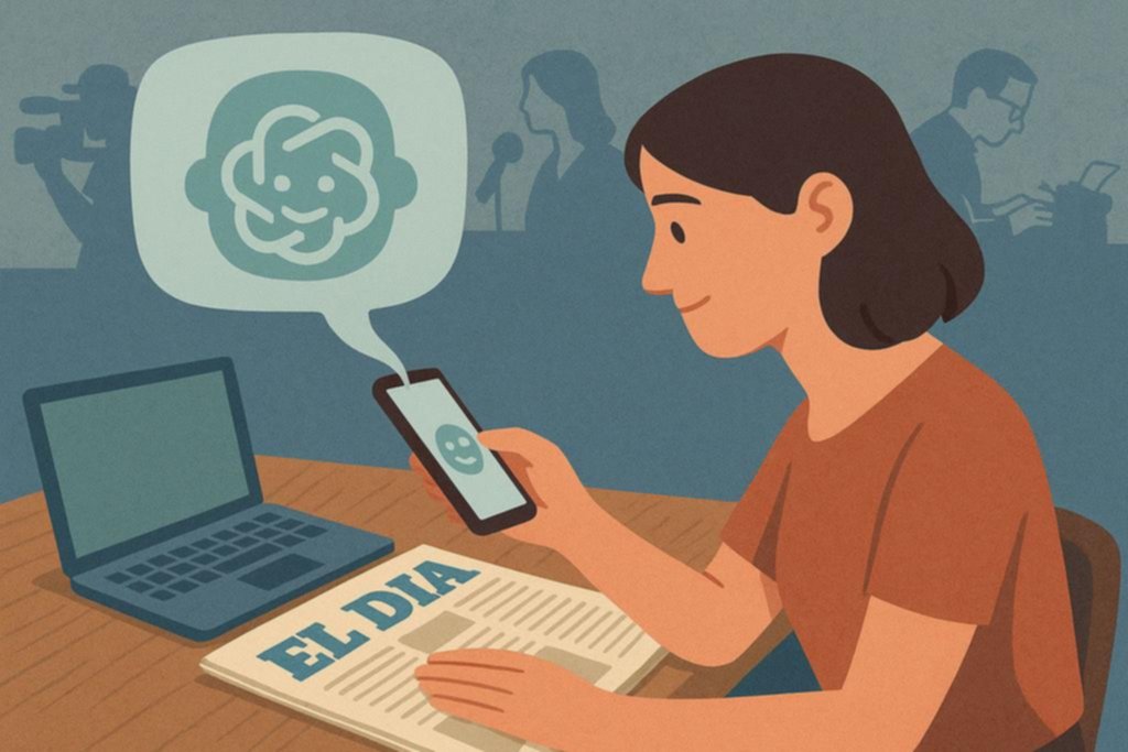Informarse con la IA: ¿qué se pierde al evitar los medios tradicionales?