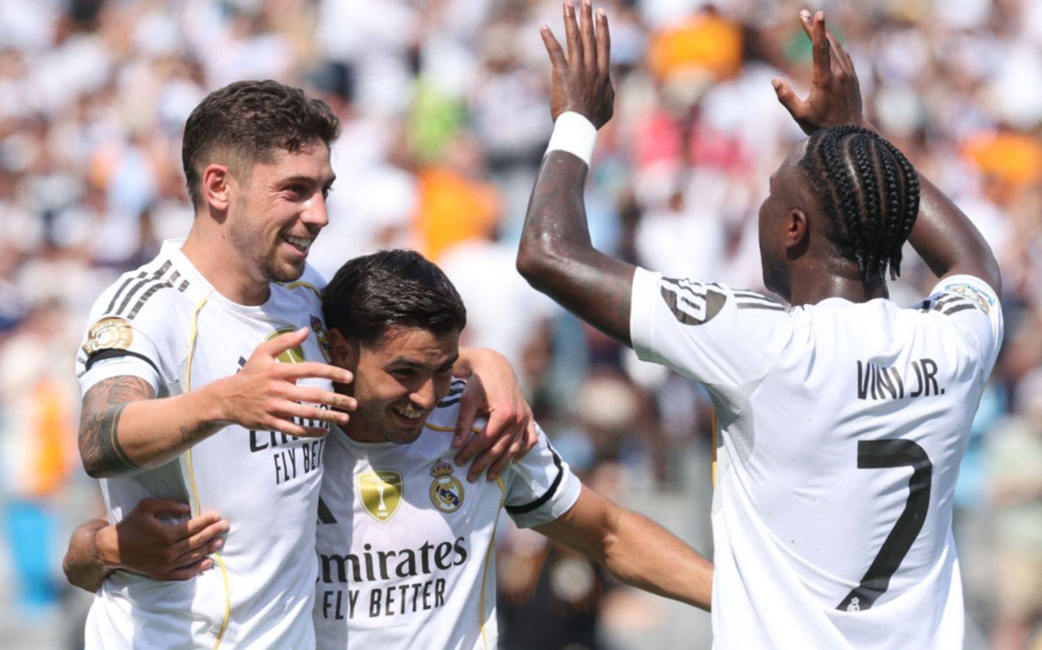 Real Madrid, con uno menos, le ganó 3 a 1 al Pachuca en el Mundial de Clubes