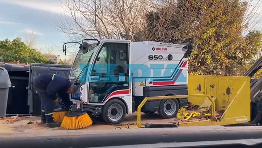 Se viene "Ratoncito", la nueva mini barredora para Plaza San Martín, Italia y Rocha en La Plata