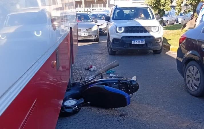 Choque, susto y un lesionado en Circunvalación