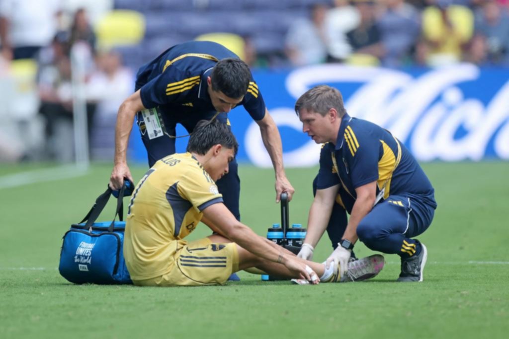 Zeballos se lesionó y duró solo 26 minutos: ¿fue su último partido?