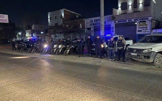 Fuerte despliegue policial en San Francisco Solano para reforzar la prevención del delito