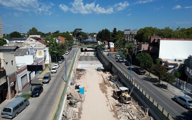 Avanza en Quilmes la repavimentación de la Ruta Provincial 49