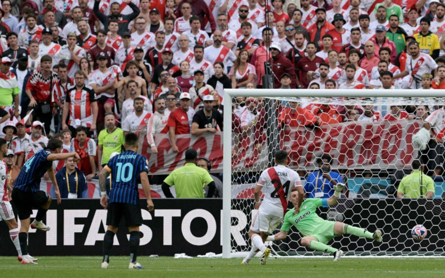 River quedó eliminado del Mundial tras perder 2-0 contra Inter: final caliente