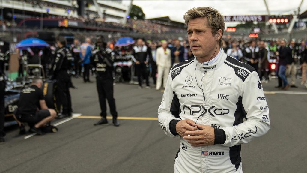 Con Brad Pitt al volante, la Fórmula 1 cimienta su relación con el cine