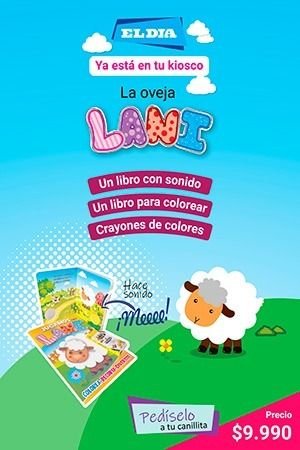 Para los más chicos, "La oveja Lani": un libro con sonido, para pintar y ¡viene con crayones!