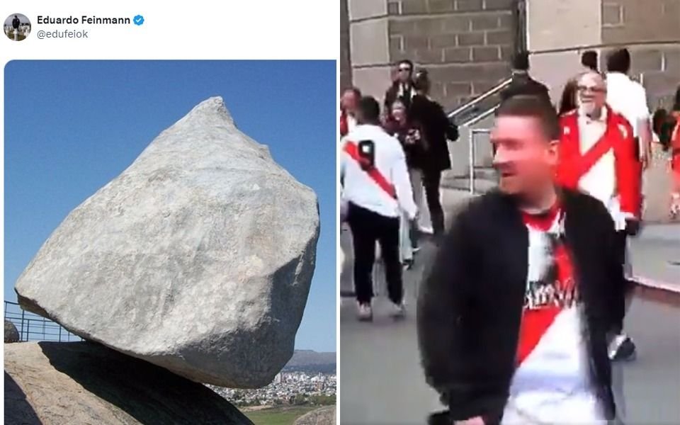 ¿"La piedra de Tandil" por Jonathan Viale? Eduardo Feinmann y una foto sugestiva tras la eliminación de River