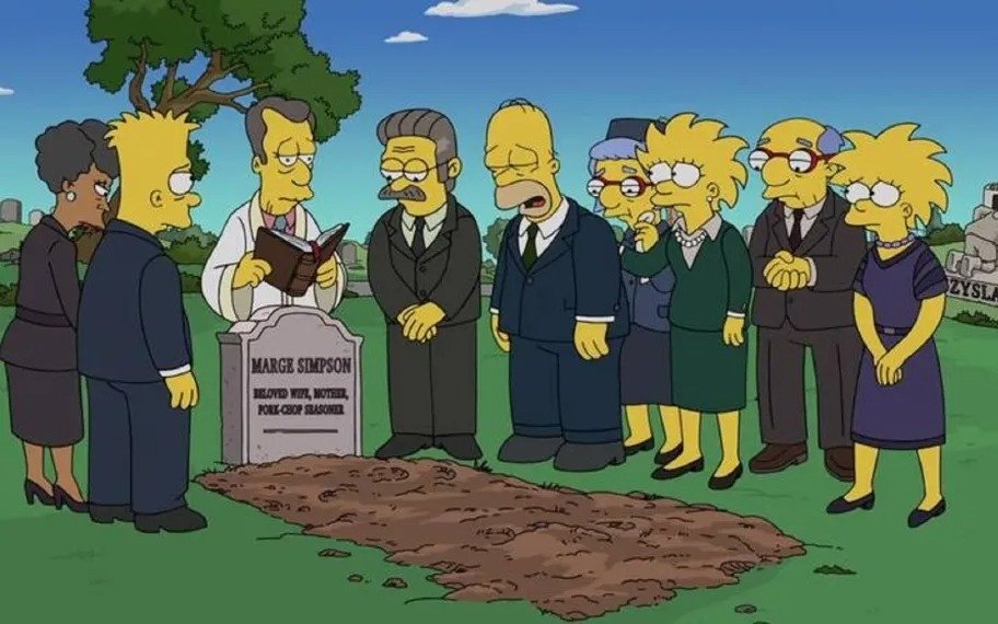 Murió Marge Simpson: la noticia que conmocionó a los fanáticos de Los Simpson