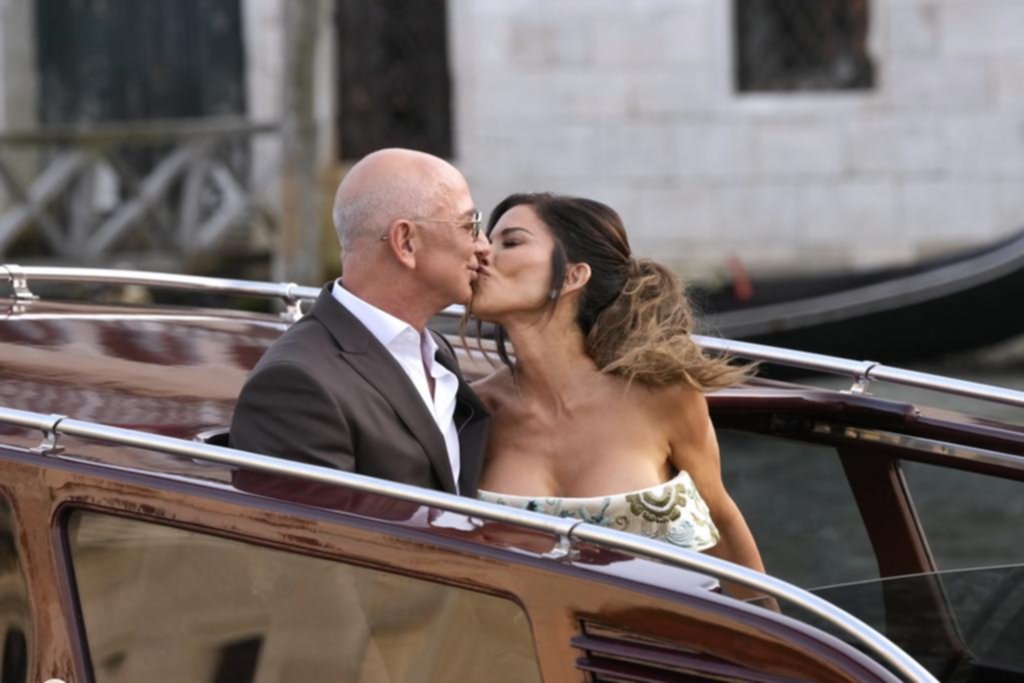 A los “Bezos” en Venecia: la millonaria boda del dueño de Amazon