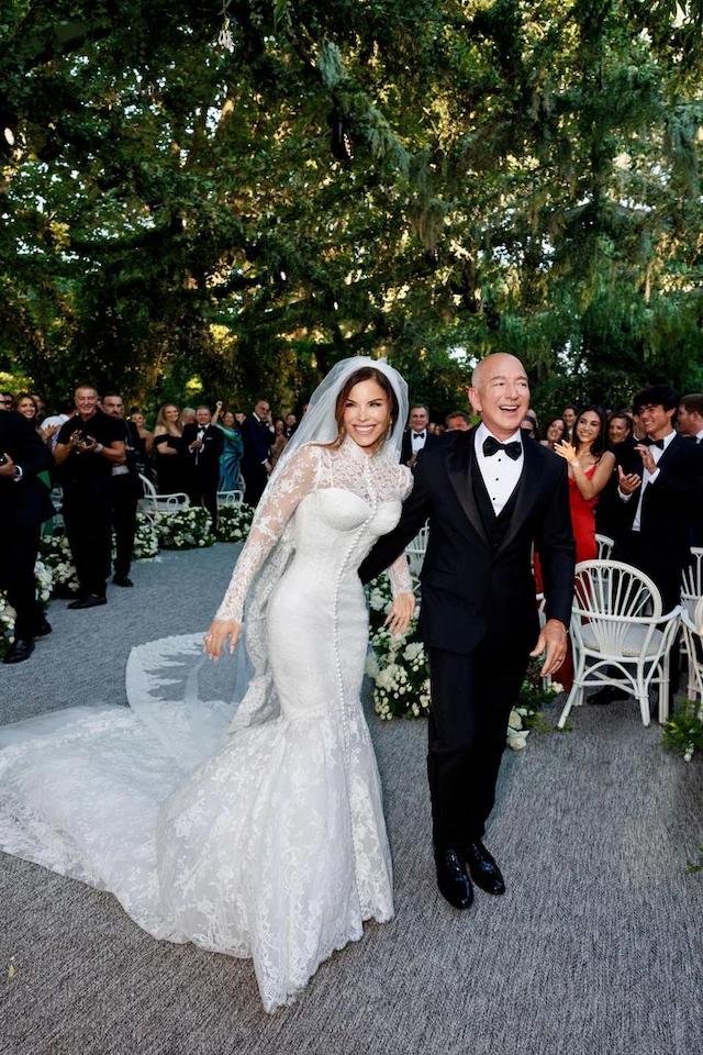 Lujo, glamour y fama: Jeff Bezos se casó en Venecia