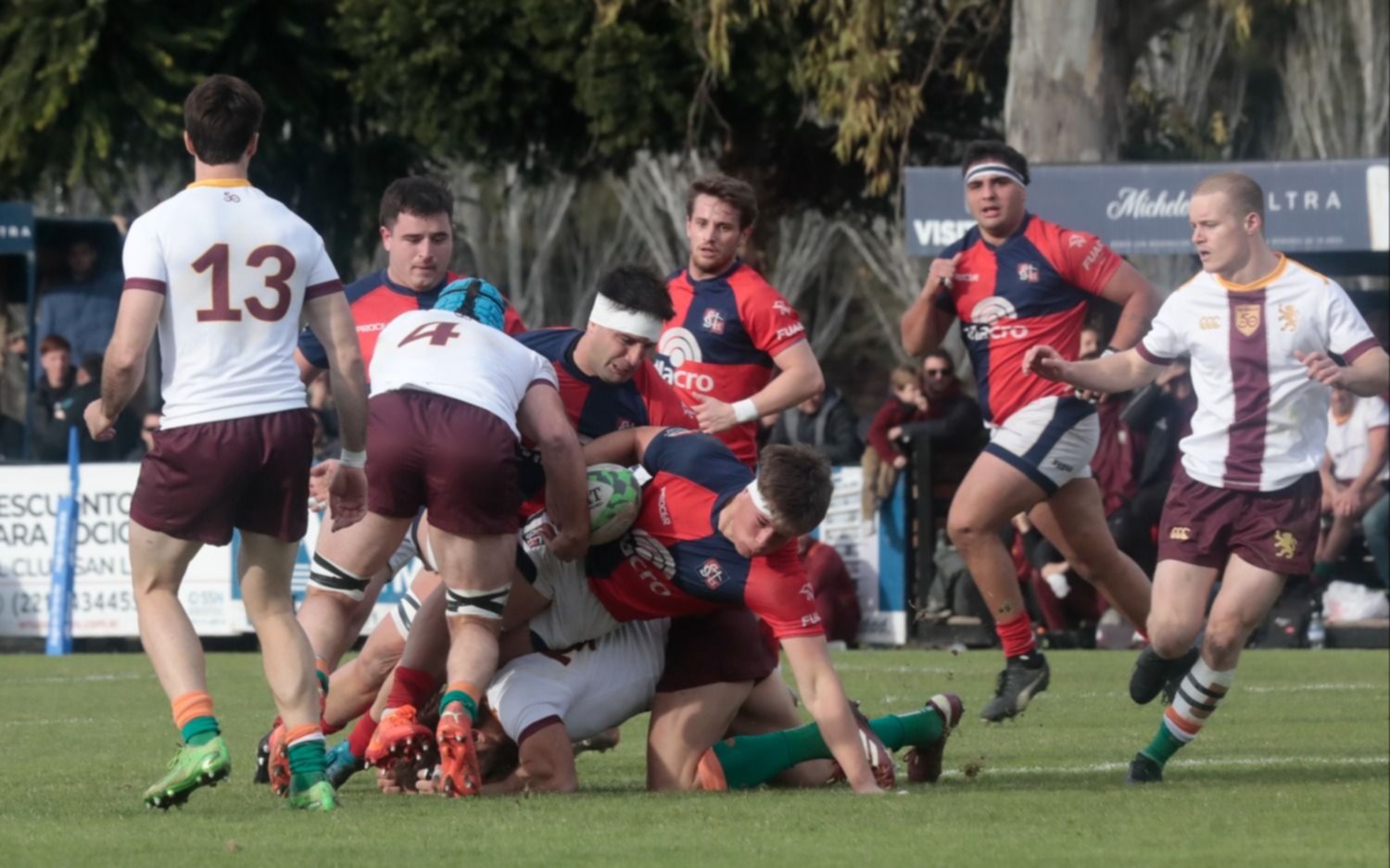 Sábado de derrotas para el rugby de la Región: caídas de La Plata, Los Tilos y San Luis