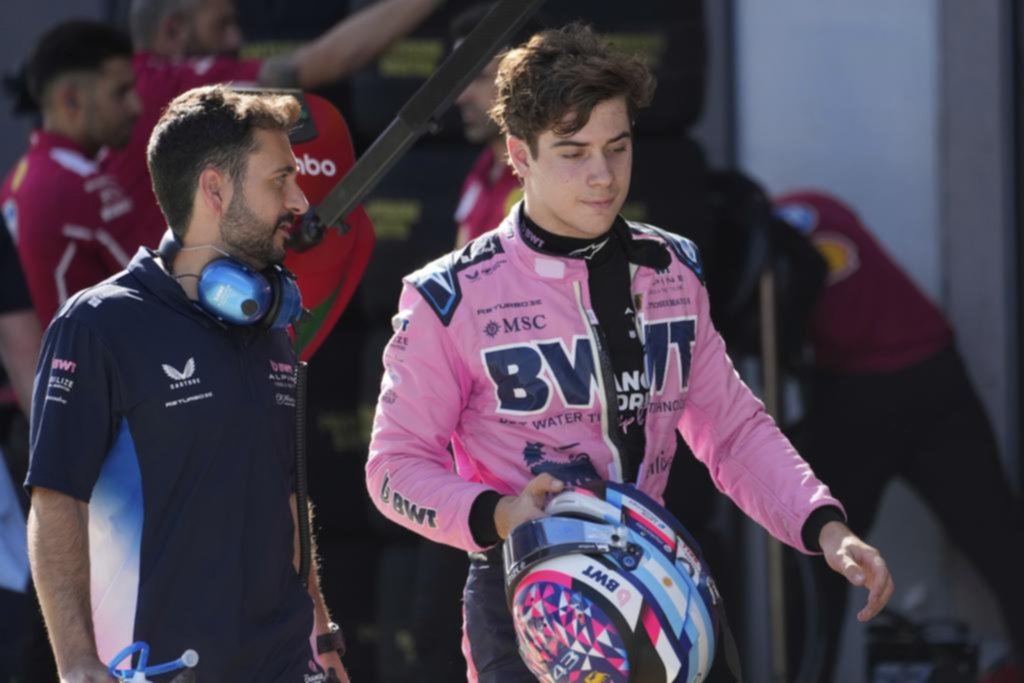 Colapinto largará 14º en el Gran Premio a Austria