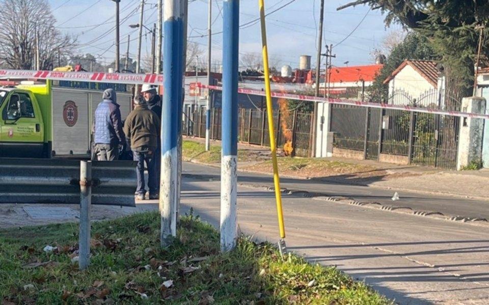 Temor en Villa Elvira por una fuga de gas y un principio de incendio