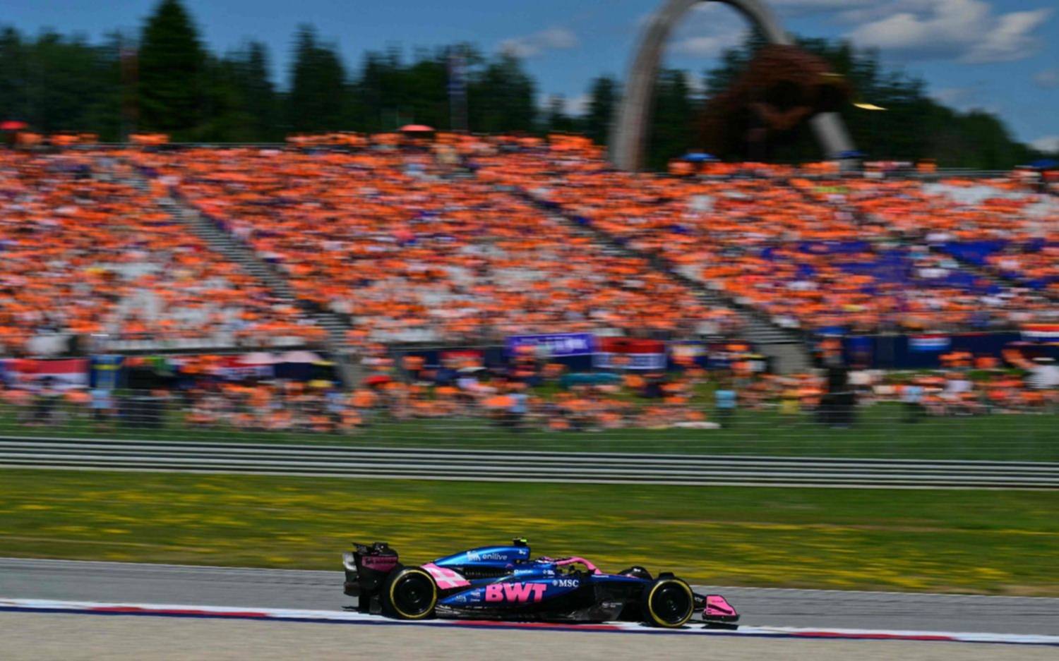 Franco Colapinto en el Gran Premio de Austria de Fórmula 1: terminó 15to