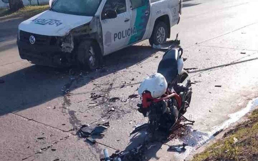 Motociclista muere en Quilmes tras ser atropellado por un patrullero en persecución