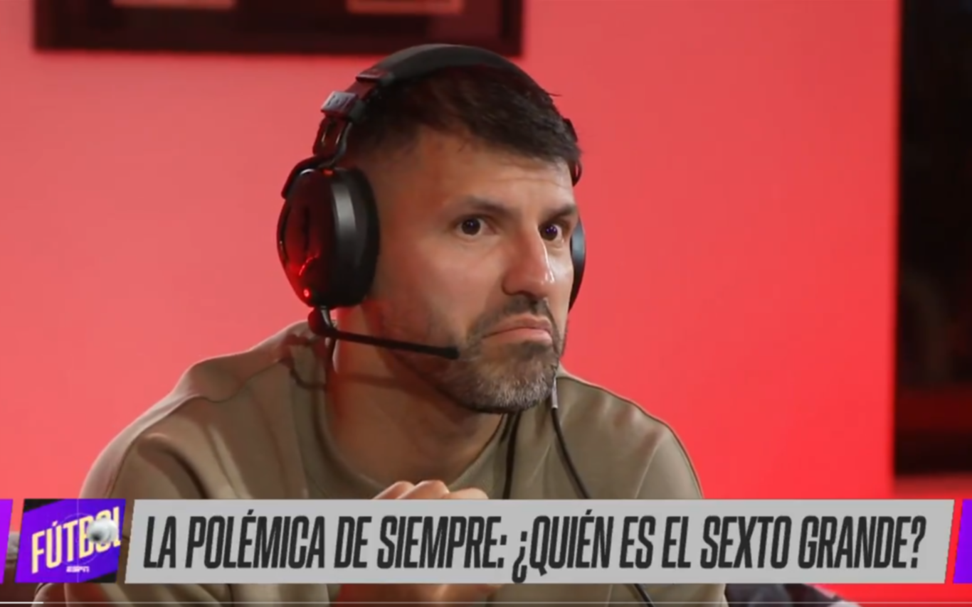Kun Agüero reinstaló el debate sobre los 'Grandes': “Históricamente, Estudiantes es más que Racing”