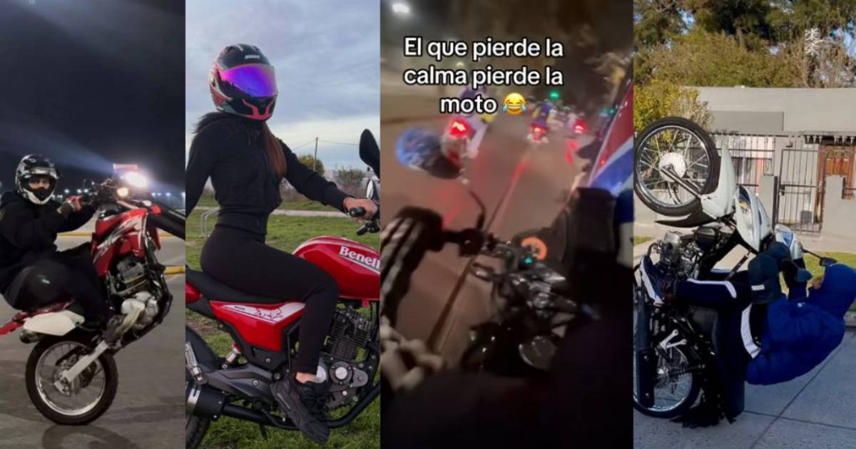 Burlándose de las autoridades, así grababan 150 stunts escapando de las patrullas: planifican moto evento "legal" en La Plata | El Dia