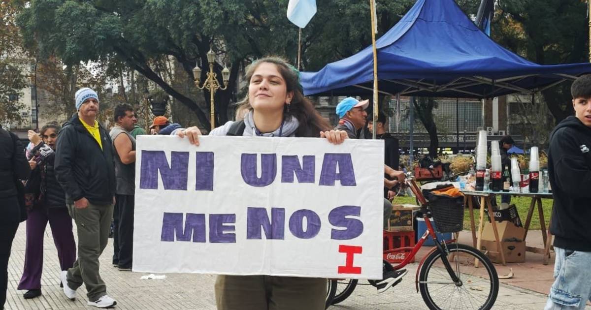 En fotos | Ni Una Menos: a once años, masiva convocatoria frente al Congreso | El Dia