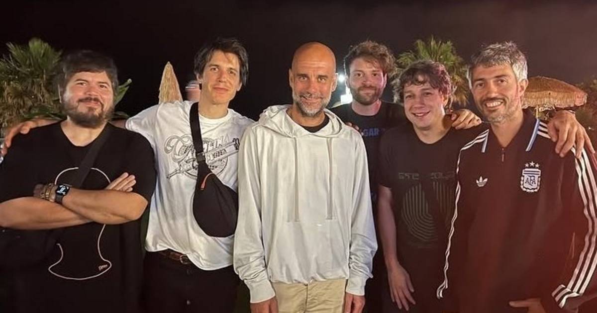 Revolución en las redes: Pep Guardiola y el platense Santiago Motorizado se cruzaron en el Primavera Sound | El Dia