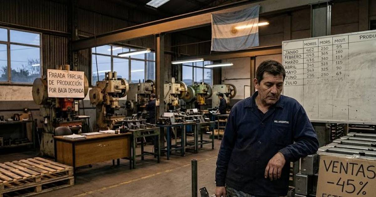 La industria, en alerta: 4 de cada 10 empresas reportaron caídas | El Dia