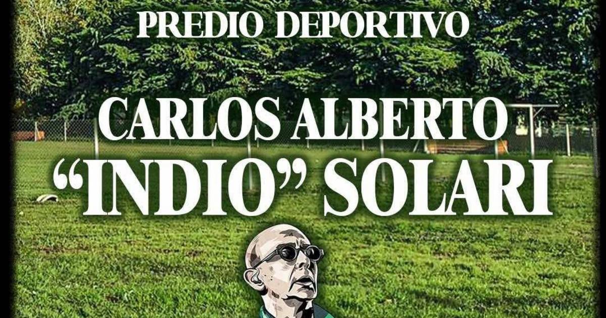 Un club de La Plata homenajeó al Indio Solari: el primer predio con su nombre | El Dia