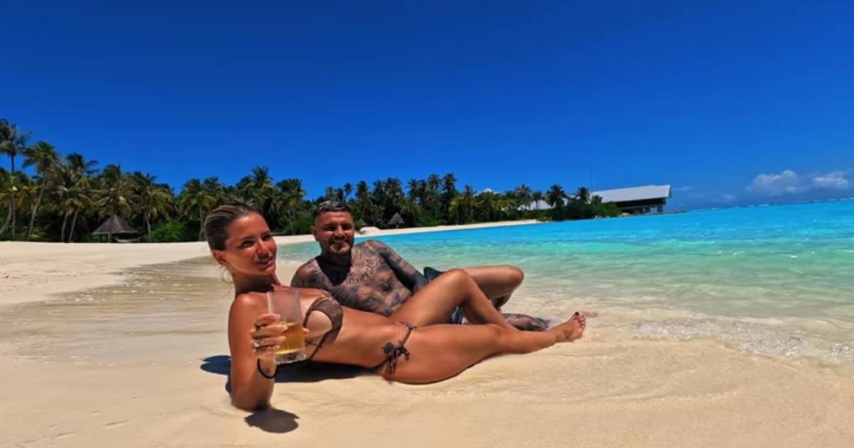 Quemaron las redes: Mauro Icardi publicó una foto de la China Suárez al borde de la censura, sin ninguna prenda | El Dia