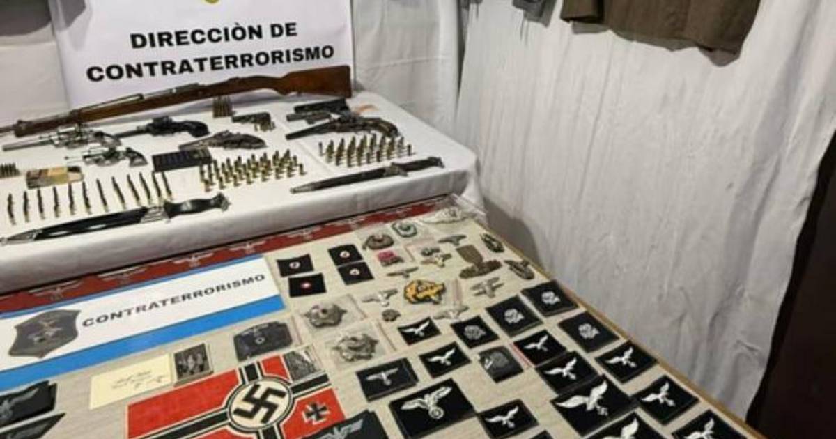 Vendía uniformes por redes y tenía esvásticas hasta en el piso de su casa | El Dia
