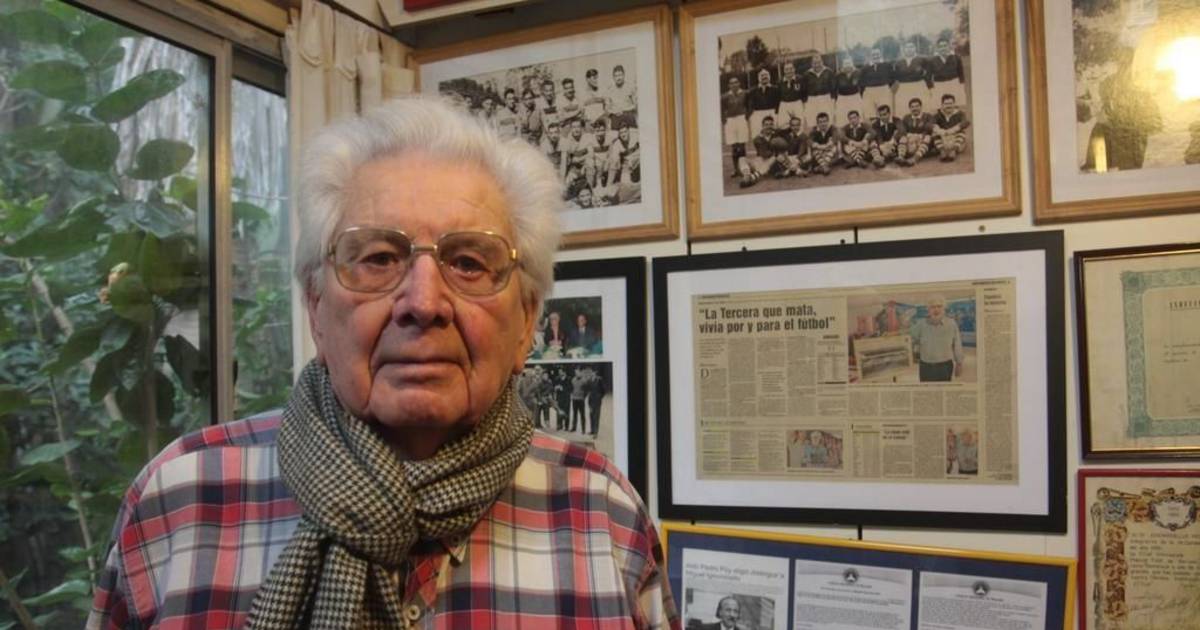 Una leyenda de 99 años: cumple don Miguel Ignomiriello, historia pura del fútbol argentino | El Dia
