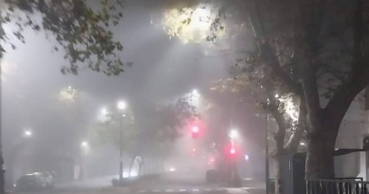 La Plata, cubierta de niebla y avanzan las lluvias y el frío polar | El Dia
