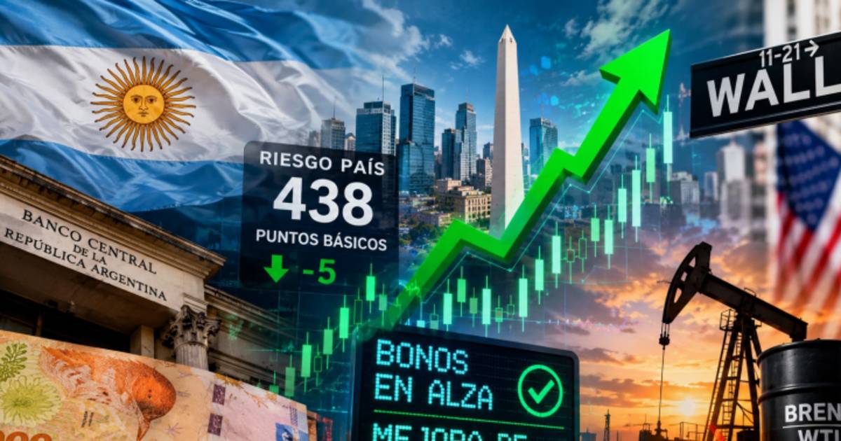 Con el riesgo país en mínimos y la mira en una fecha clave, el mercado hace una apuesta | El Dia