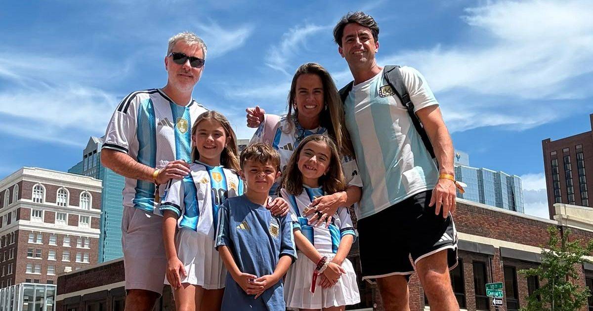 Un médico platense, su familia y el sueño mundialista: de Disney a Kansas para alentar a Argentina | El Dia