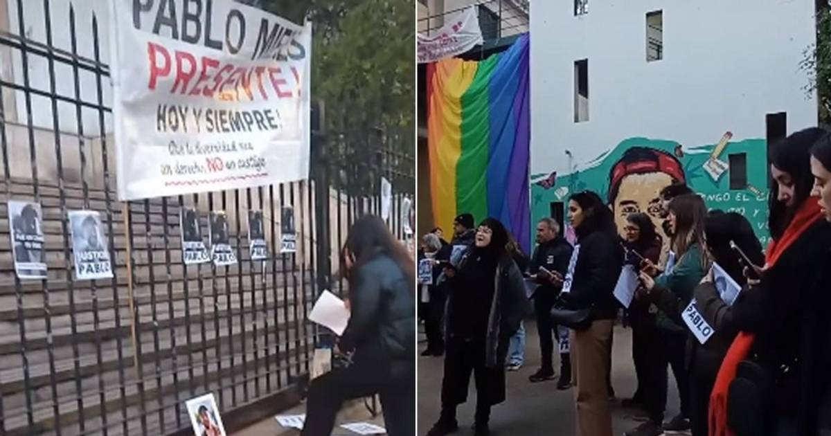 Velas, carteles y pedido de justicia a un año del crimen de Pablo Mieres en La Plata | El Dia