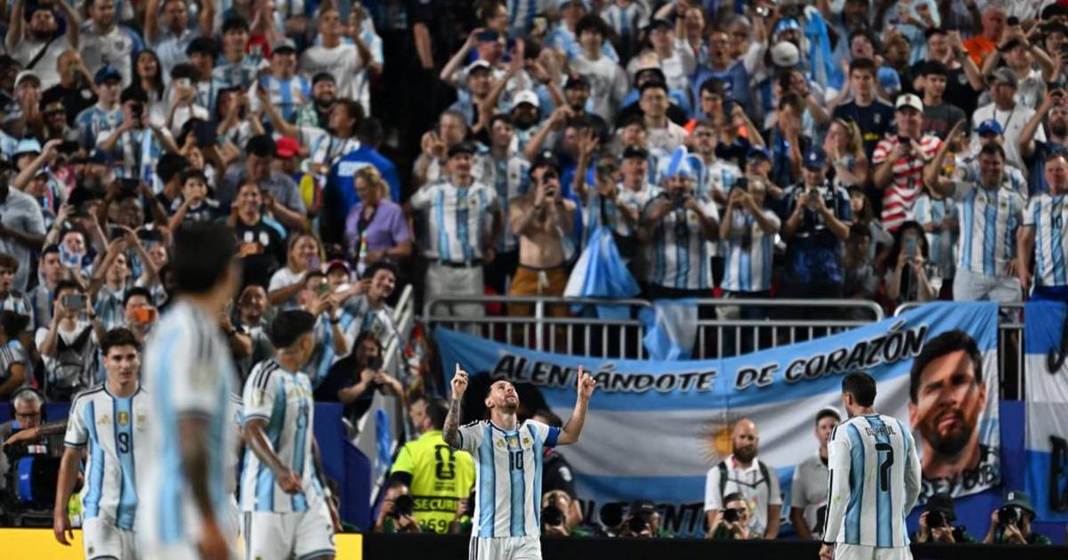Sexto Mundial, debut soñado con victoria y tres goles; ¿se le puede pedir más a Messi? | El Dia