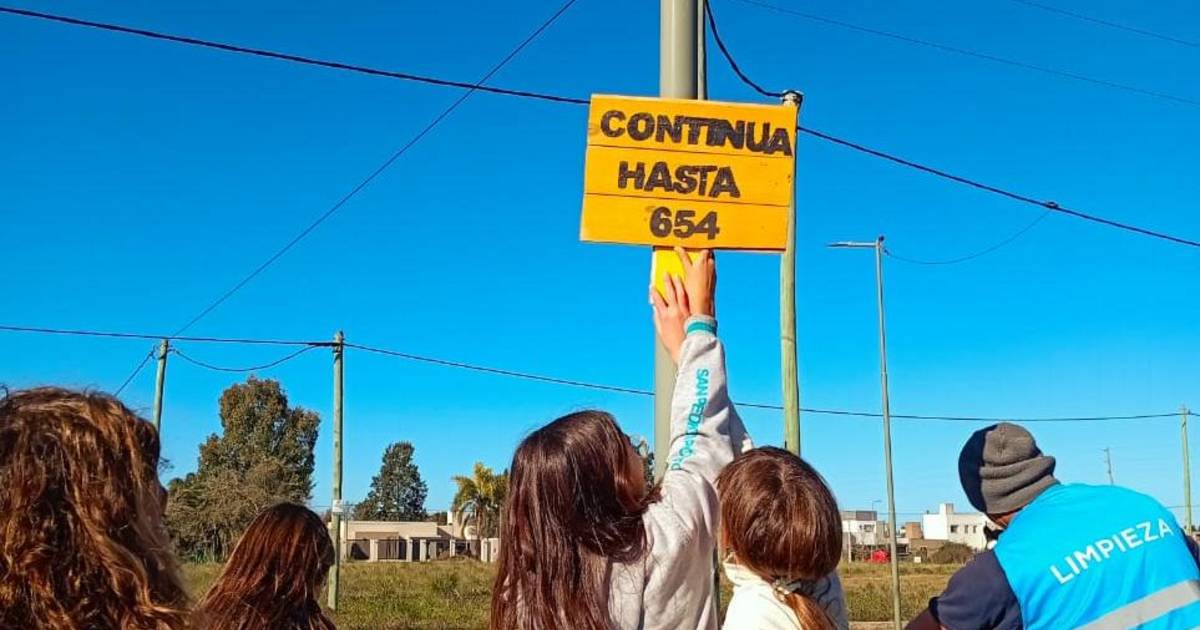 Garibaldi: los chicos terminaron su corredor para ir en bici a la escuela | El Dia