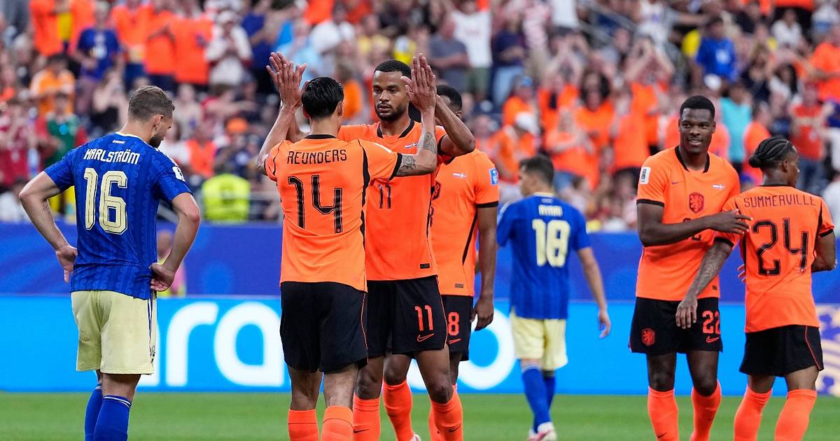 Países Bajos impuso su jerarquía, goleó 5-1 a Suecia y quedó a un paso de los 16avos del Mundial | El Dia