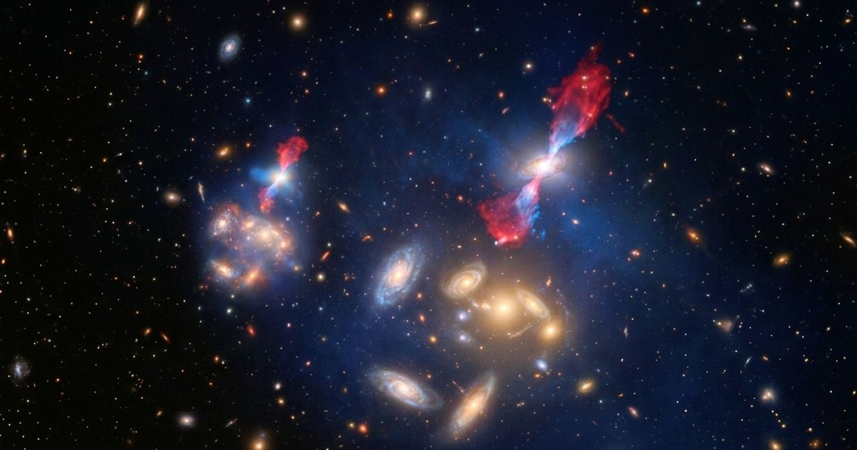 Con aporte de La Plata, astrónomos observan el nacimiento de una galaxia gigante