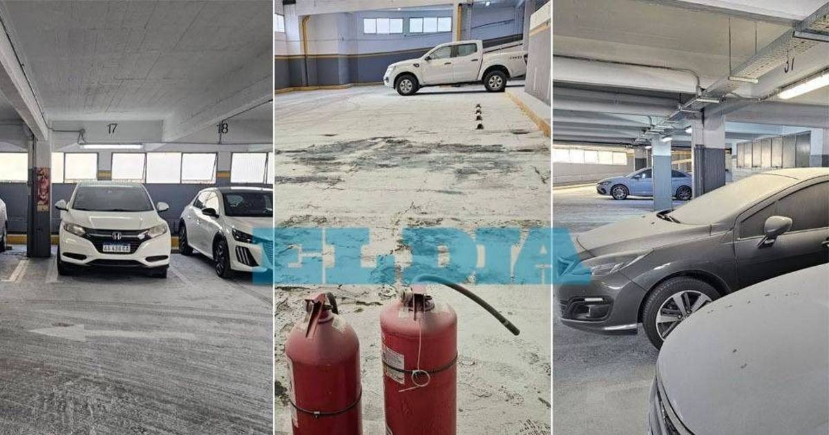FOTOS | Una postal de "El Eternauta" en La Plata: autos amanecieron cubiertos de polvo en el ACA | El Dia