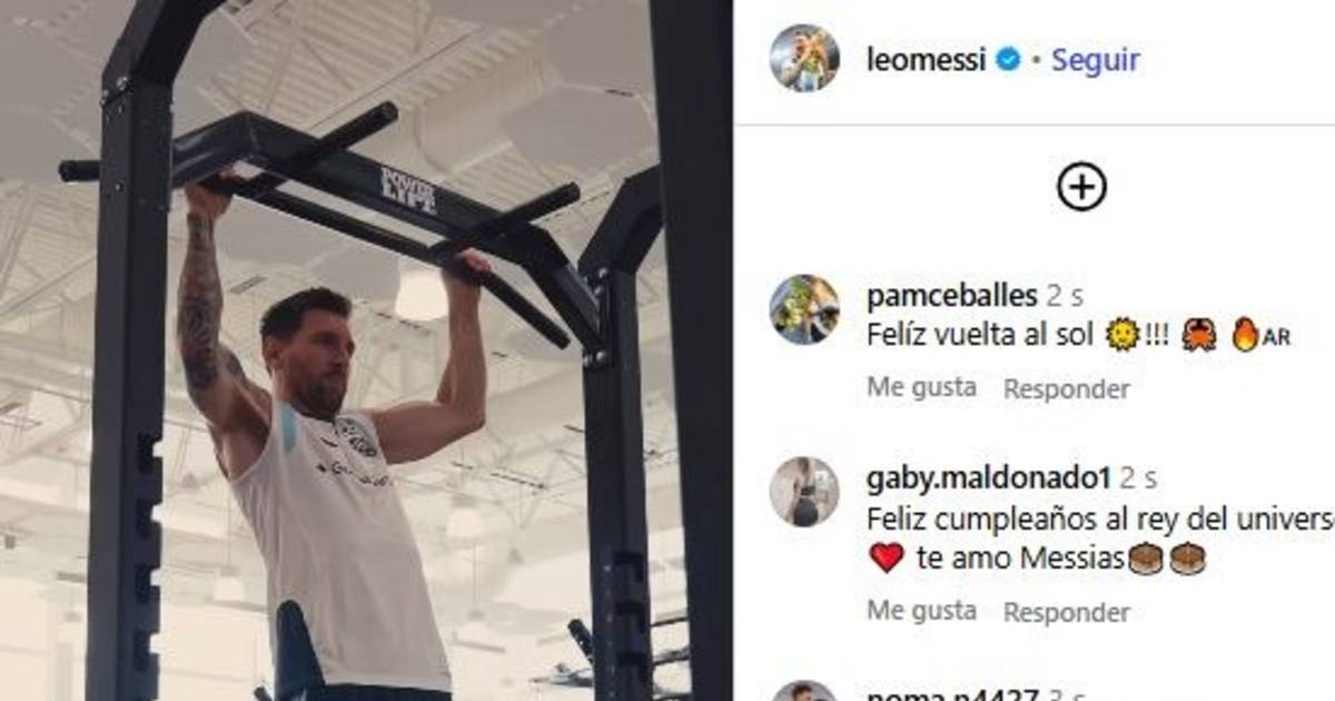 VIDEO.- El pibe Messi: en el primer video de su cumpleaños, entrenando sin parar | El Dia