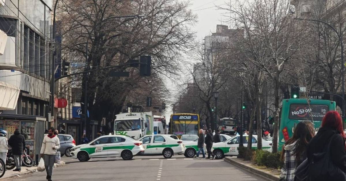 The Silver without CNG, day 13: Picket in 7 and 50, Plaza Moreno, Governorate and more bronque - 124; El Dia
