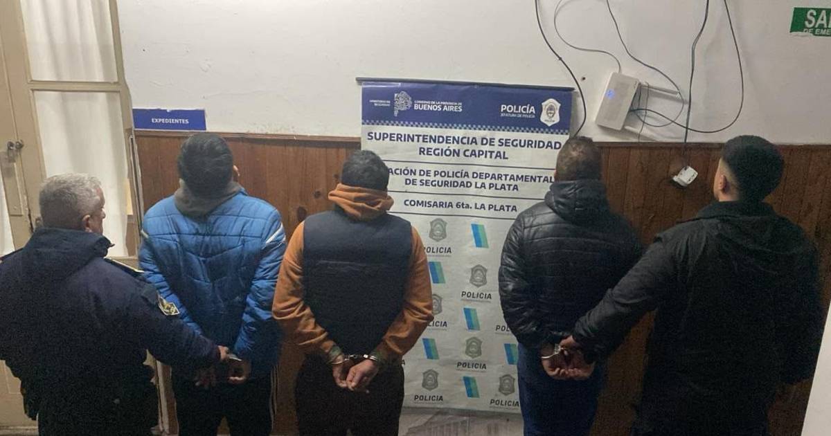 La Plata: intento de robo y cuatro aprehendidos tras irrumpir en una vivienda donde cuidaban a una mujer mayor | El Dia