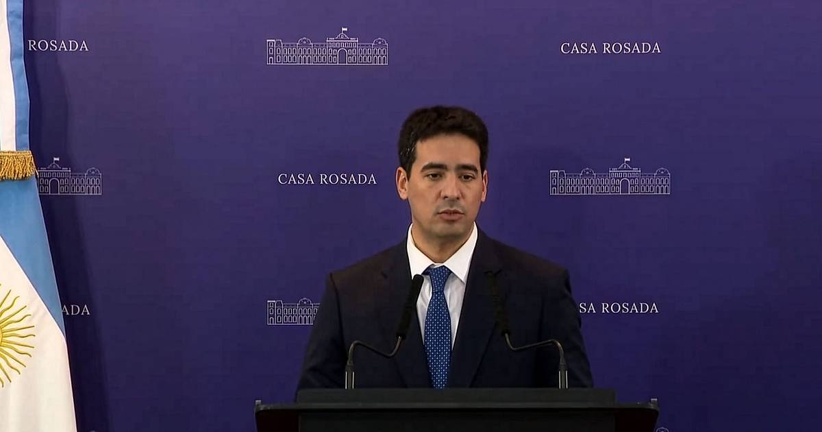 La presentación del nuevo vocero presidencial fue sin responder preguntas | El Dia