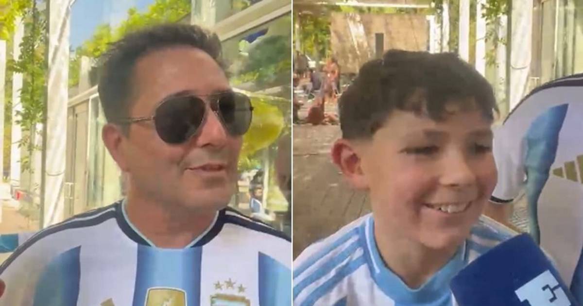 De La Plata a Estados Unidos: la historia de un padre y su hijo unidos por Messi, Estudiantes y el Mundial | El Dia