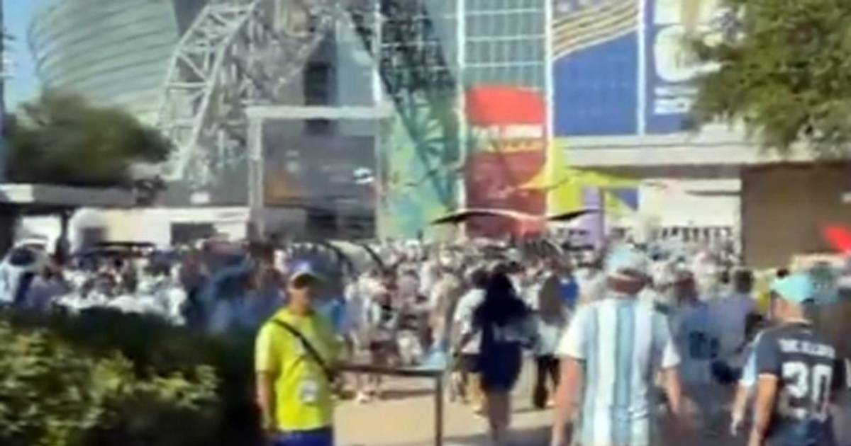 EL DIA en Dallas | En la previa, la convivencia entre hinchas argentinos y jordanos | El Dia