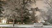 Nieva en La Plata