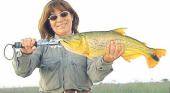 Una interesante pesca con artificiales en el Paraná
