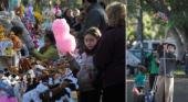 Con ingenio, pochoclo y globos le sacan jugo a las vacaciones
