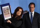Cristina renovó su ofensiva contra el gobernador Scioli